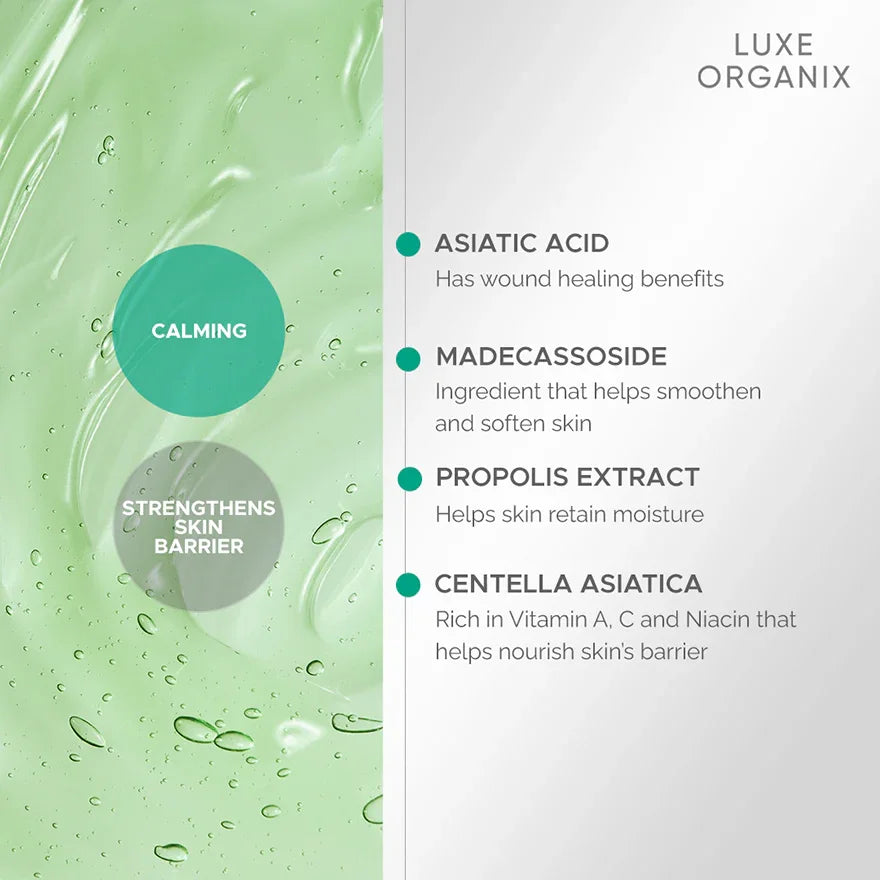 Luxe Organix Cica Soothing Gel - 100ml