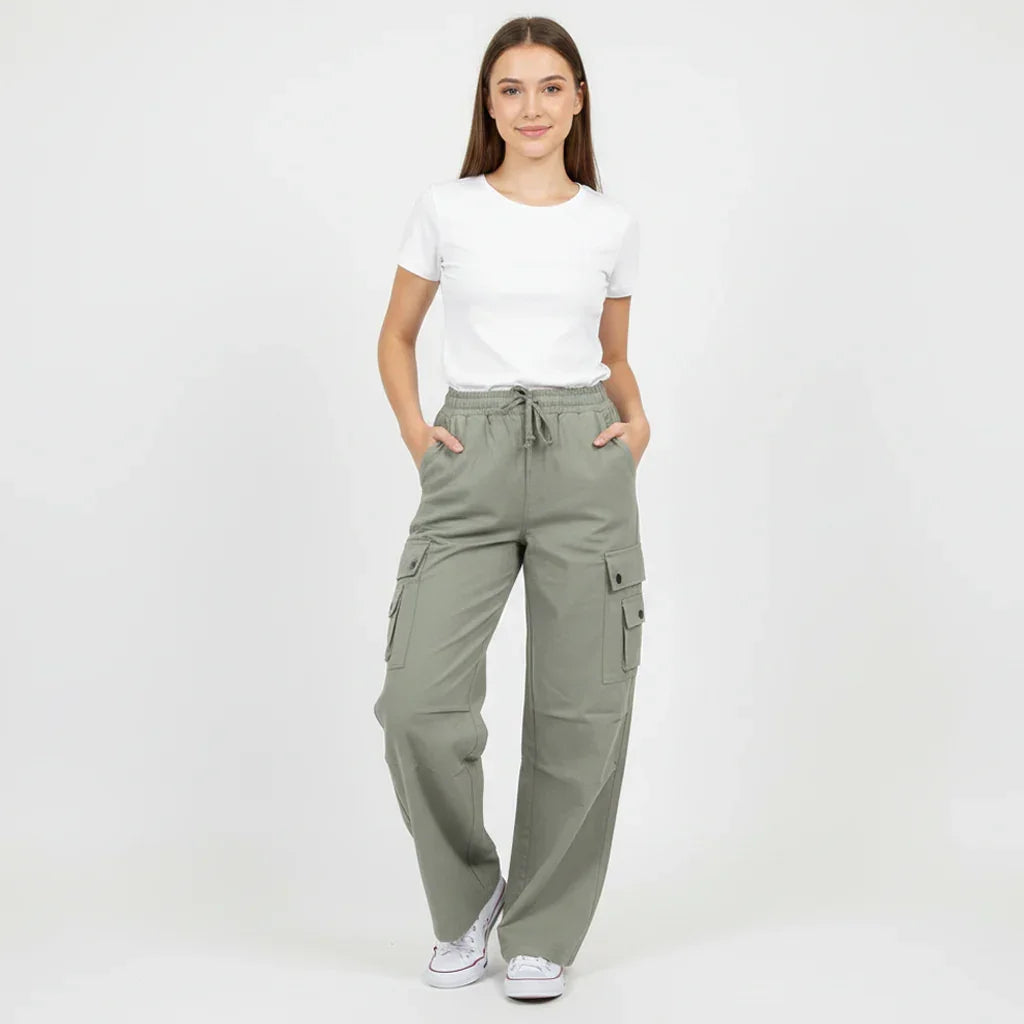Women's Stylish Joggers Cargo Pant - SZW-938