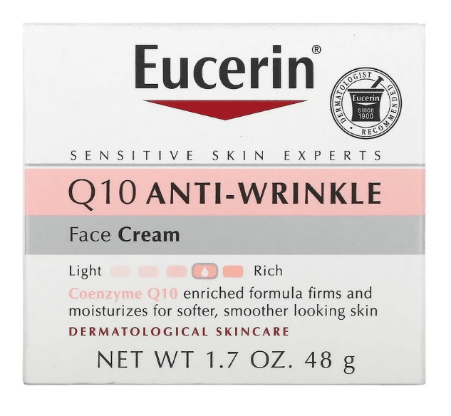 Eucerin Q10 Anti-Wrinkle Face Cream - 48g