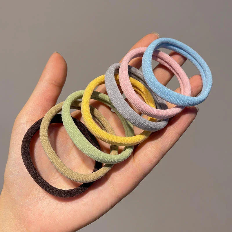 High Quality Mixed Color Rubber Bands - 24 Pcs