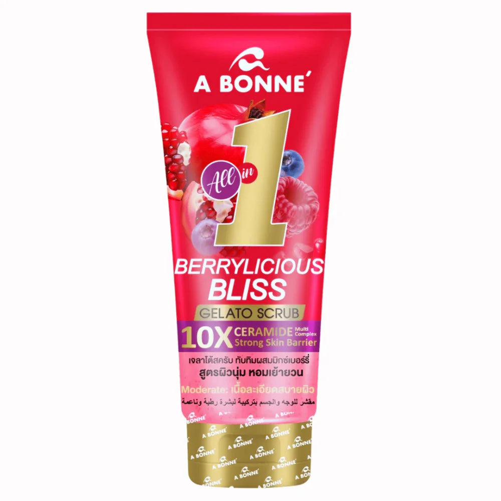 A Bonne Berrylicious Bliss Gelato Face & Body Scrub Thailand - 300g