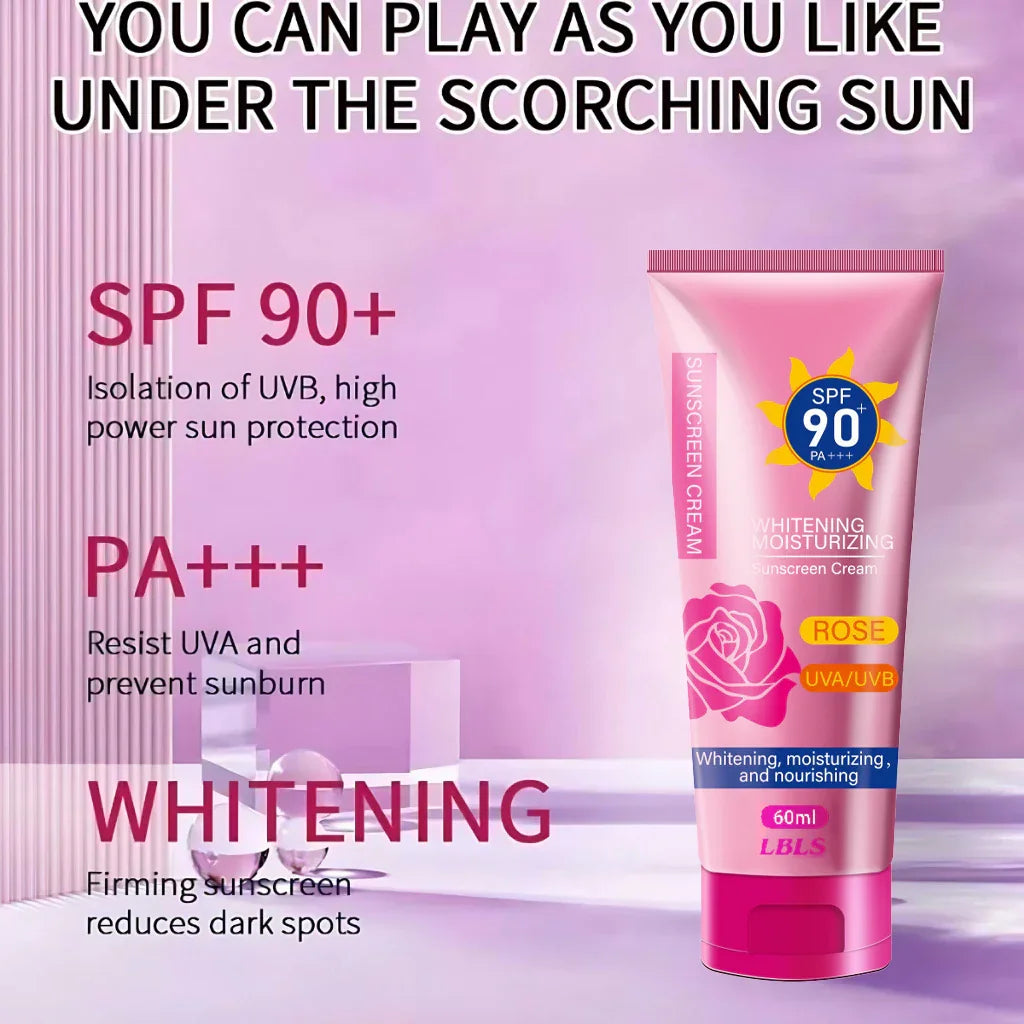 كريم واقي الشمس المرطب LBLS كريم واقي الشمس SPF 90+ PA+++ - 60 مل