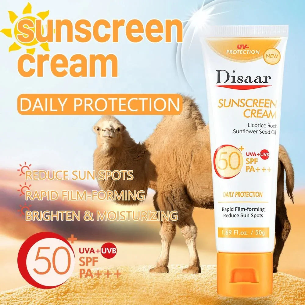 Disaar Licorice Root Sunflower Seed Oil Sunscreen SPF50 PA+++ - 50g