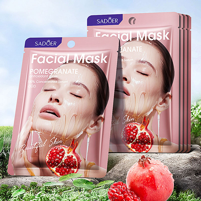 Sadoer Pomegranate Antioxidant Gloss Facial Mask - 25ml