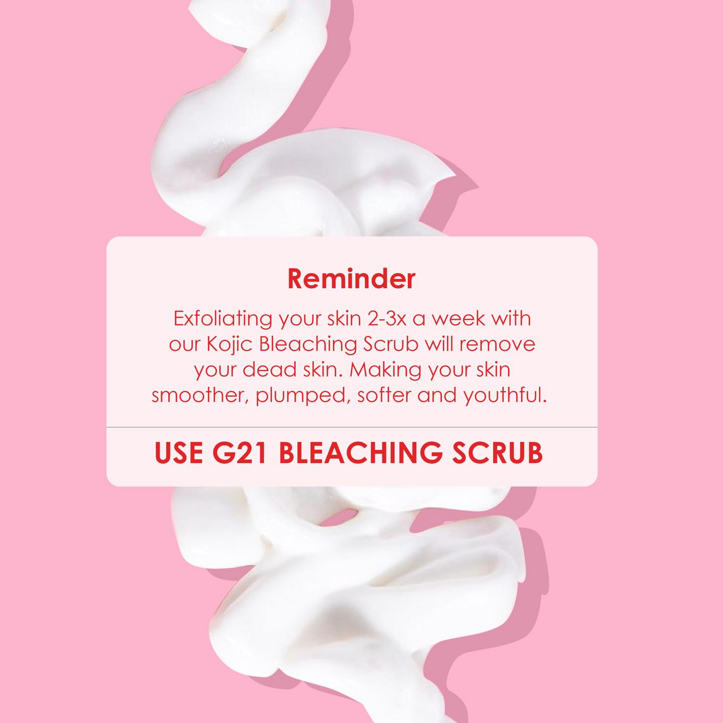 G21 Face & Body Pure Kojic Bleaching Citrus Scrub - 300g