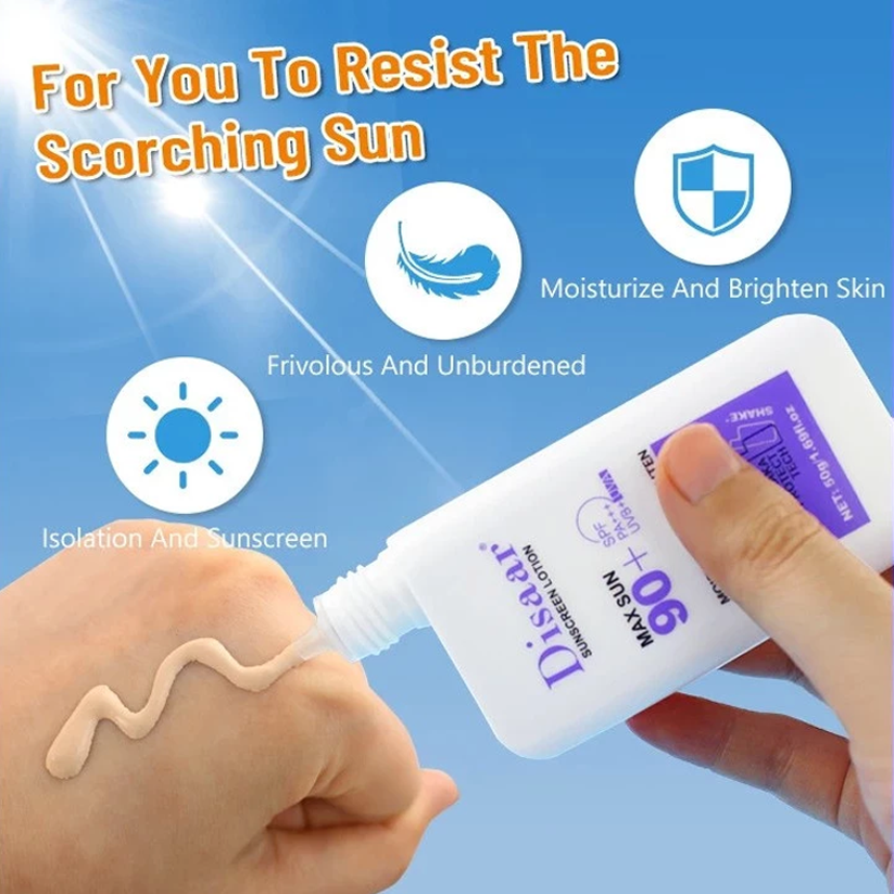Disaar Moisturizing Sunscreen Lotion SPF 90+ - 50g