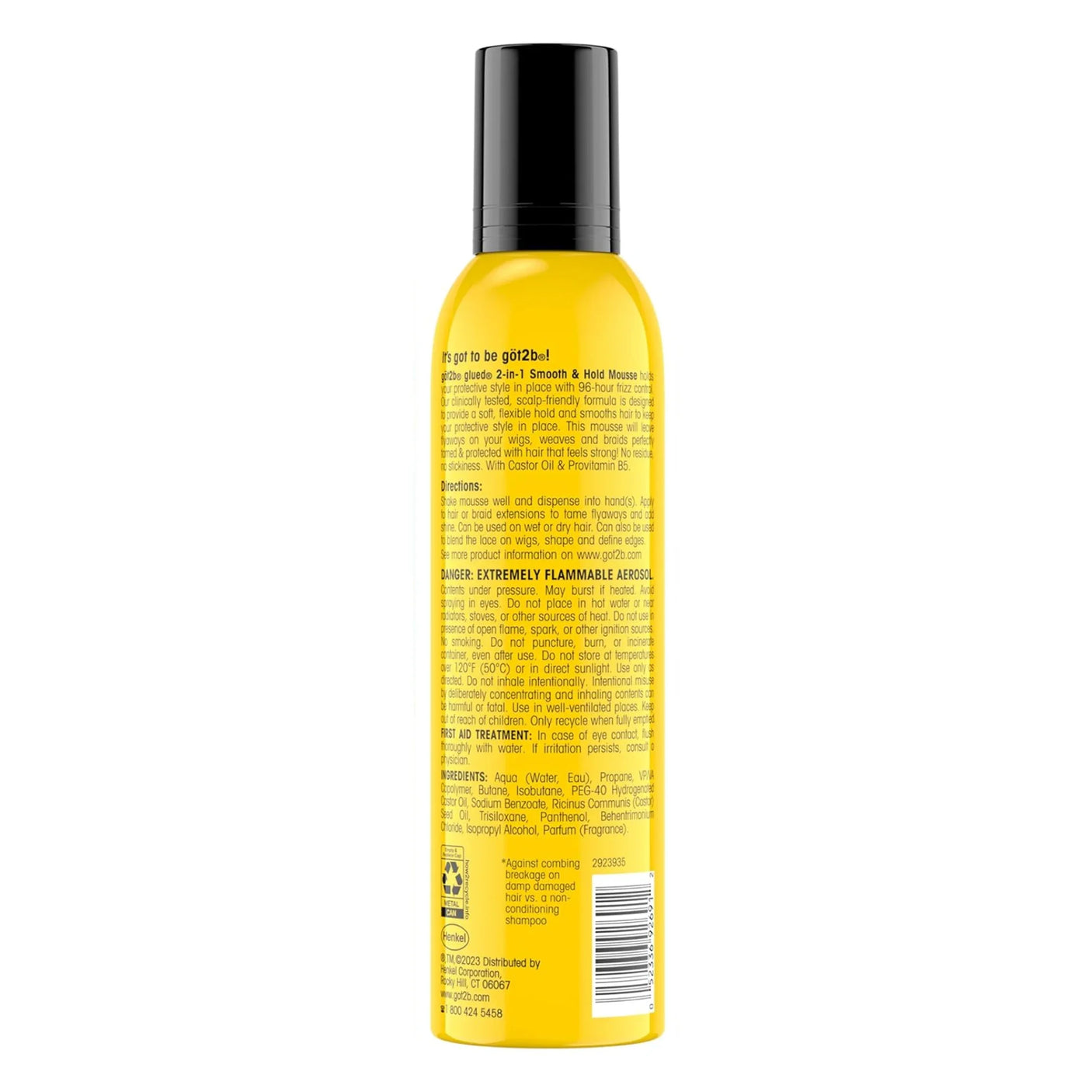 Got2b Glued 2 In 1 Smooth & Hold Mousse - 226g