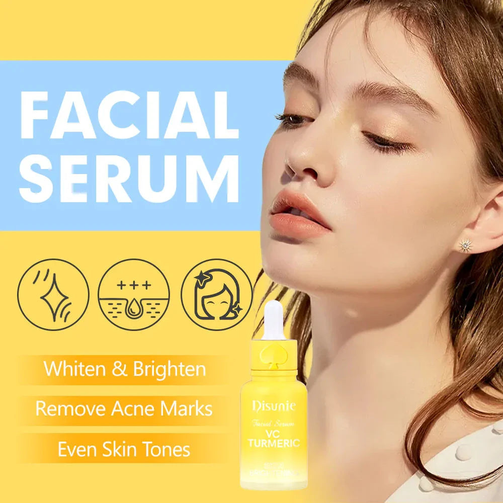 Disunie Vitamin C & Turmeric Skin Brightening Facial Serum - 40ml