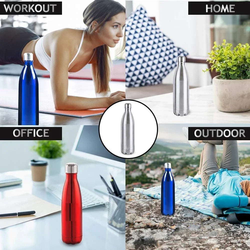 Sport Stainless Steel Water Bottle - 500ml