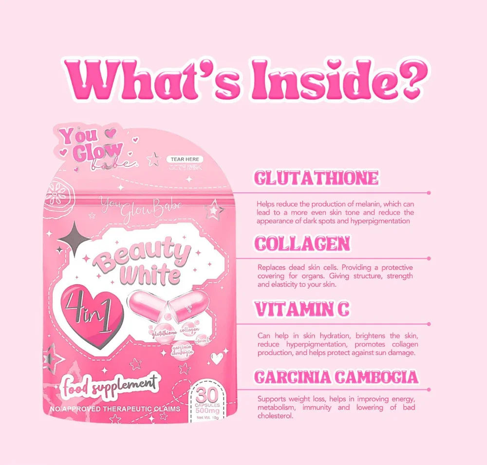 You Glow Babe Soap + Beauty White 4 in 1 (Buy 1 Take 1)