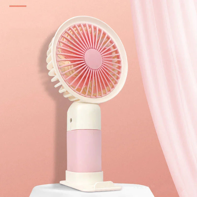 Portable Mini Handheld Rechargeable Mini Cute Fan YH-1