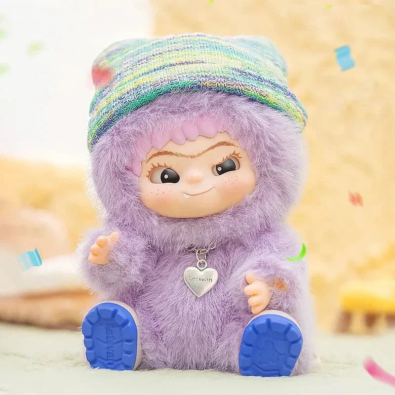 LETSVAN Wakuku Fuzzy Trendy Fun Party Series Blind Box