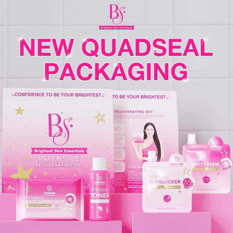 مجموعة BS Brightest Skin Essentials المكثفة لتجديد البشرة