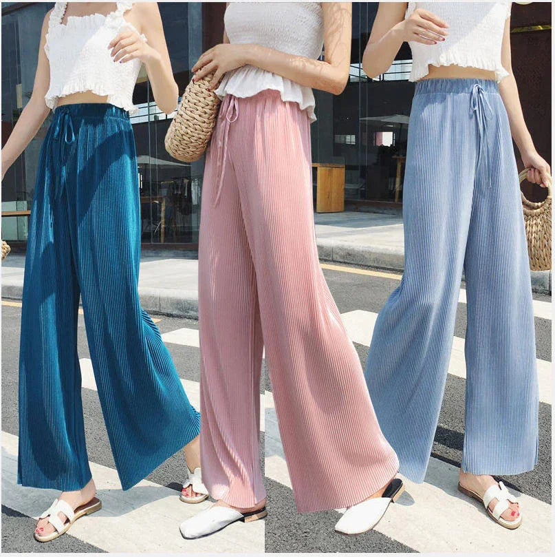 Women Casual Wide Leg Pants FB-028