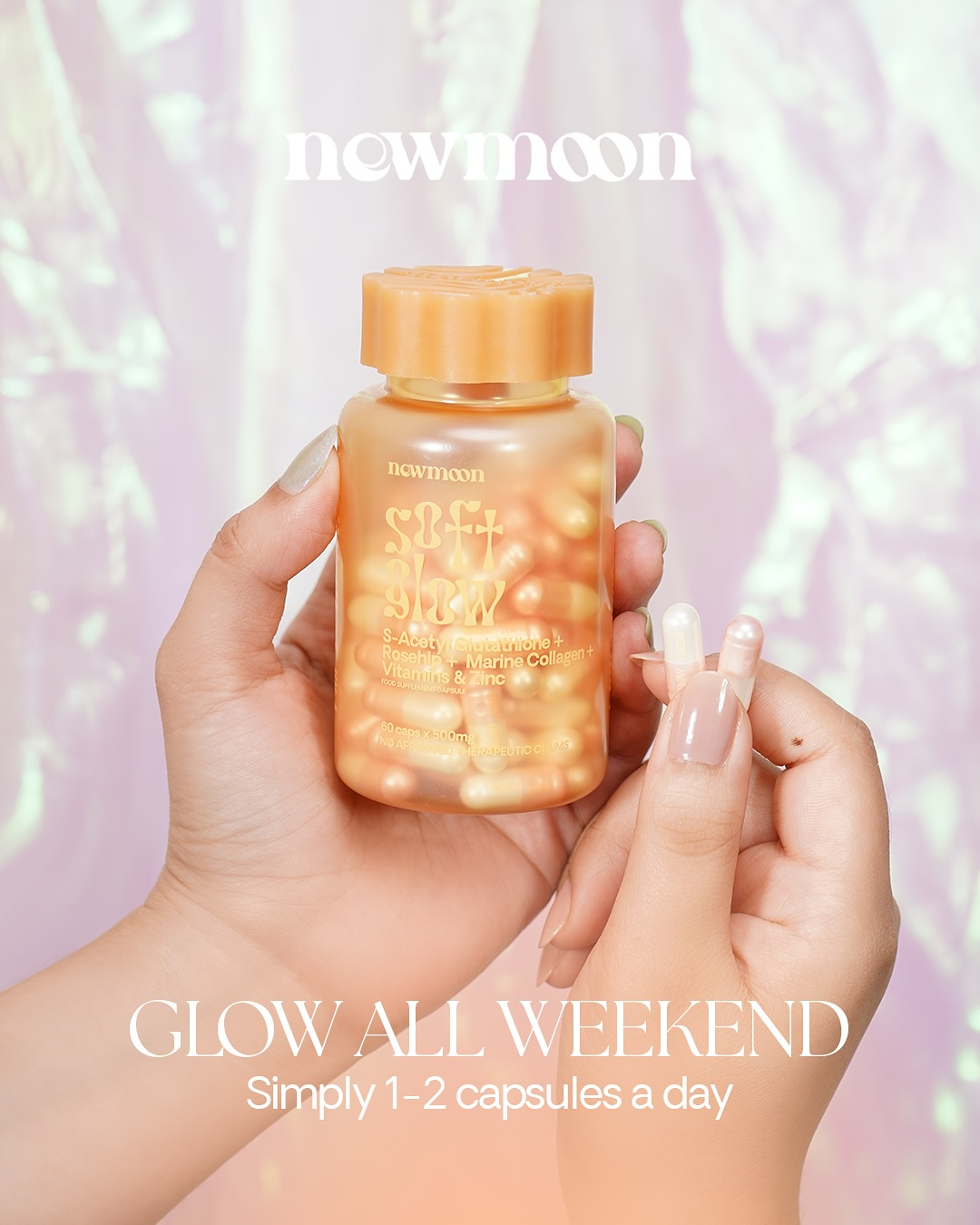 New Moon Soft Glow Caps - 60s
