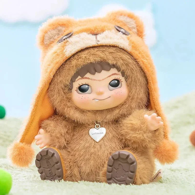 LETSVAN Wakuku Fuzzy Trendy Fun Party Series Blind Box