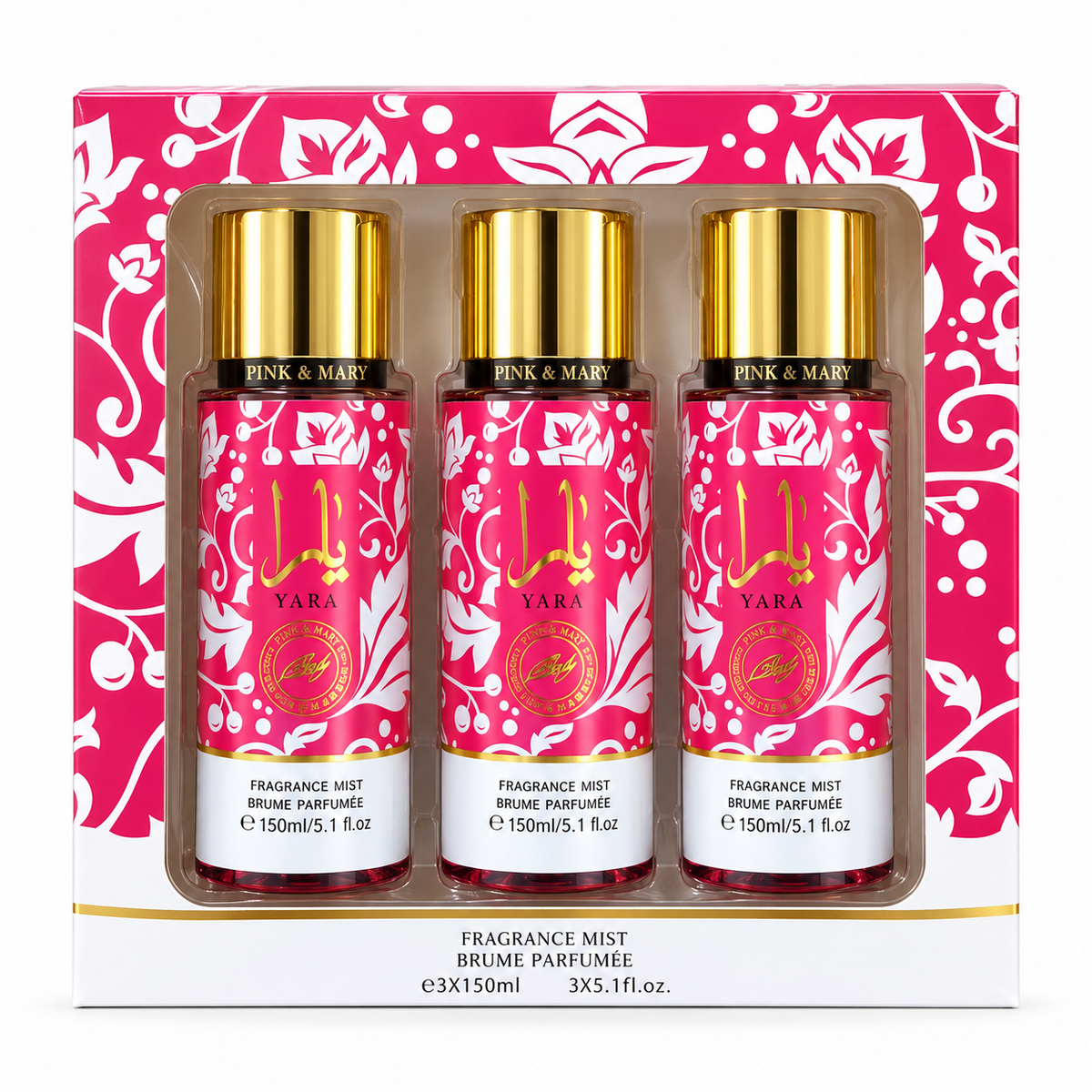 Yara Perfume Natural Spray Box Set - #03