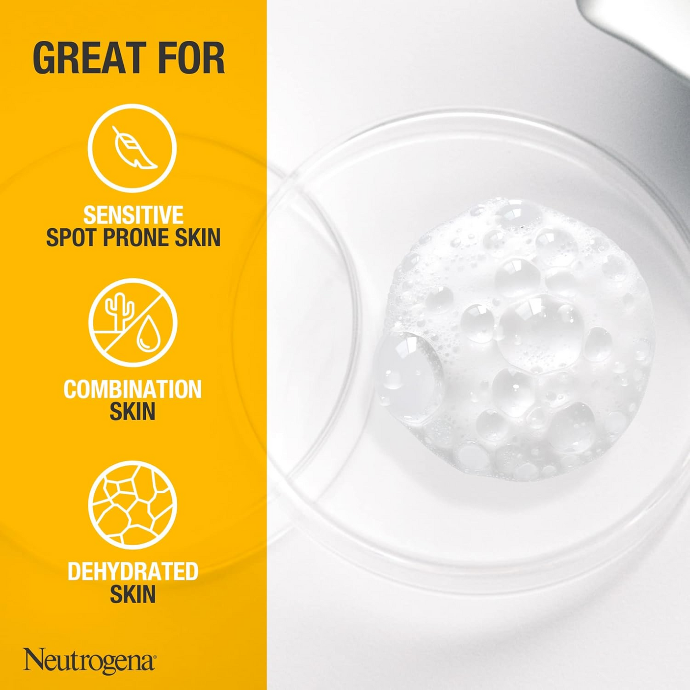 Neutrogena Soothing Clear Turmeric Mousse Cleanser - 150ml