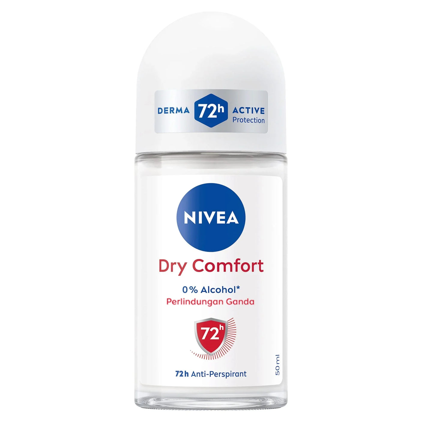 Nivea Dry Comfort Dual Protect 72H Deodorant Roll-On - 50ml