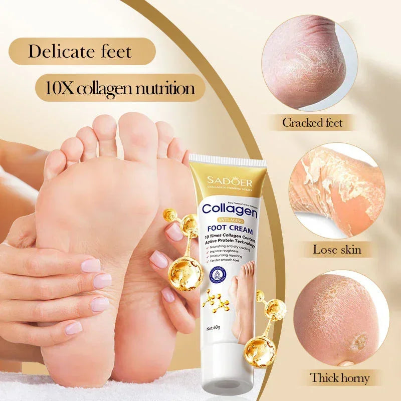 Sadoer Collagen Nourishing Anti Dry Cracking Foot Cream - 60g