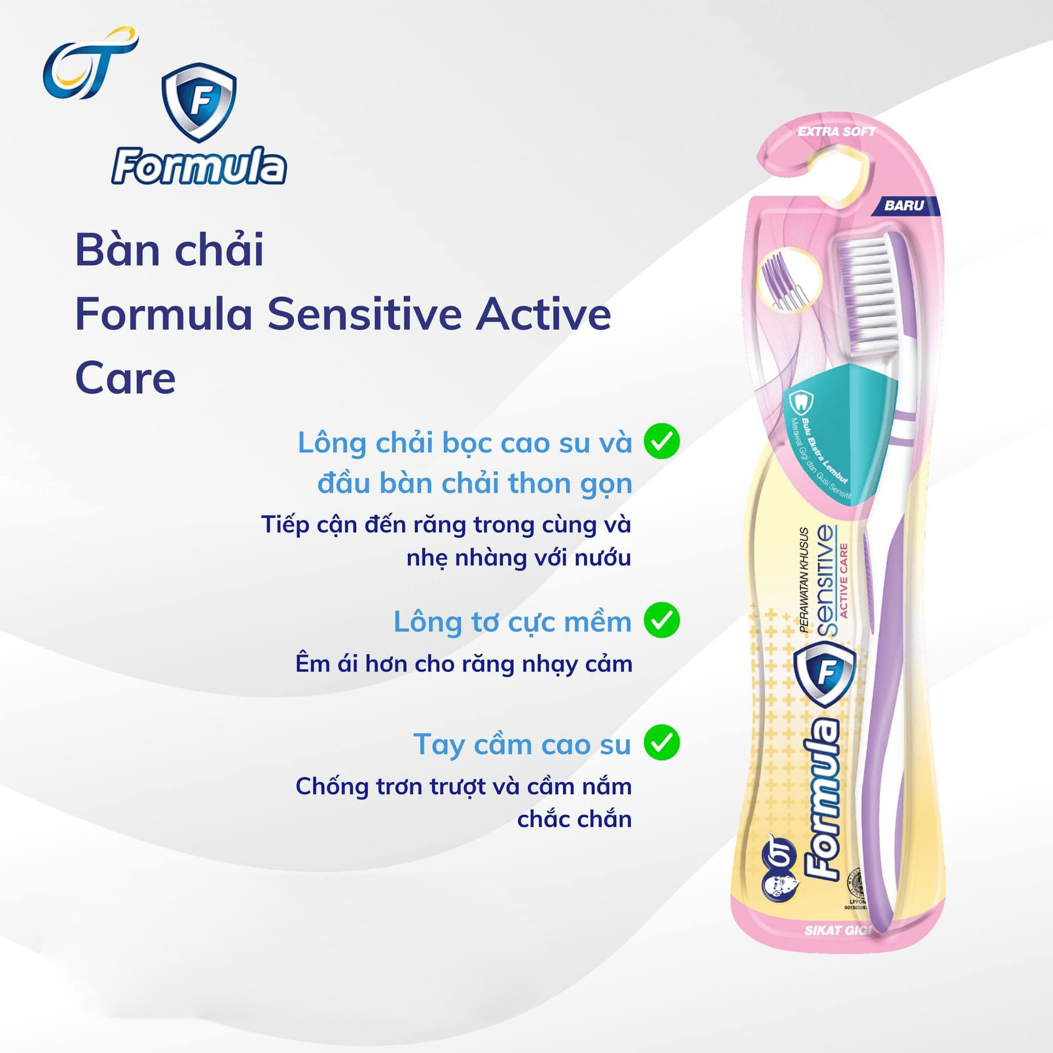 Formula Sensitive Active Care Toothbrush - Extra Soft