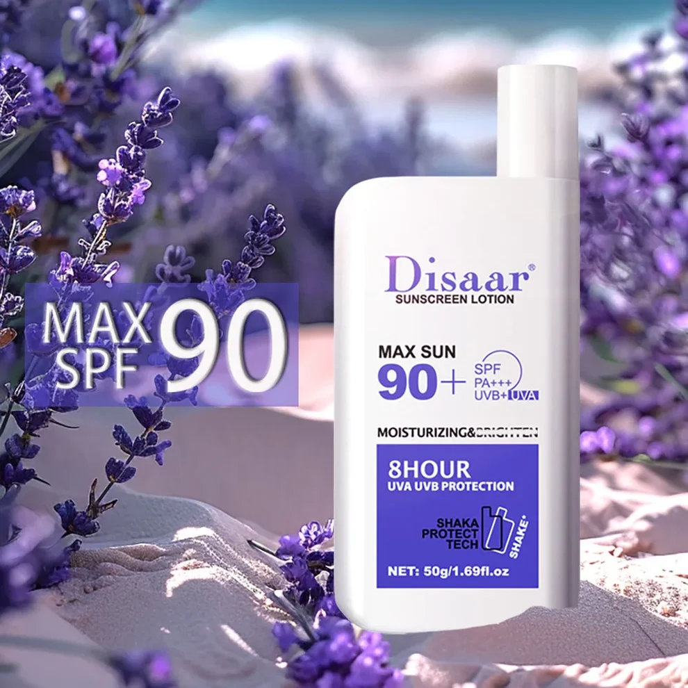 Disaar Moisturizing Sunscreen Lotion SPF 90+ - 50g