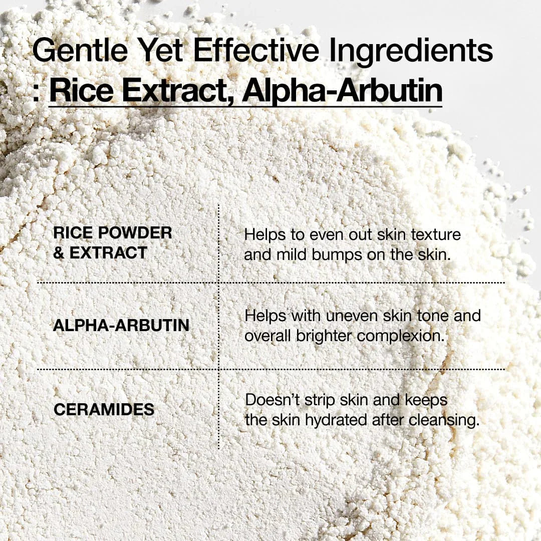 Anua Rice Enzyme Brightening Cleansing Powder - 40g