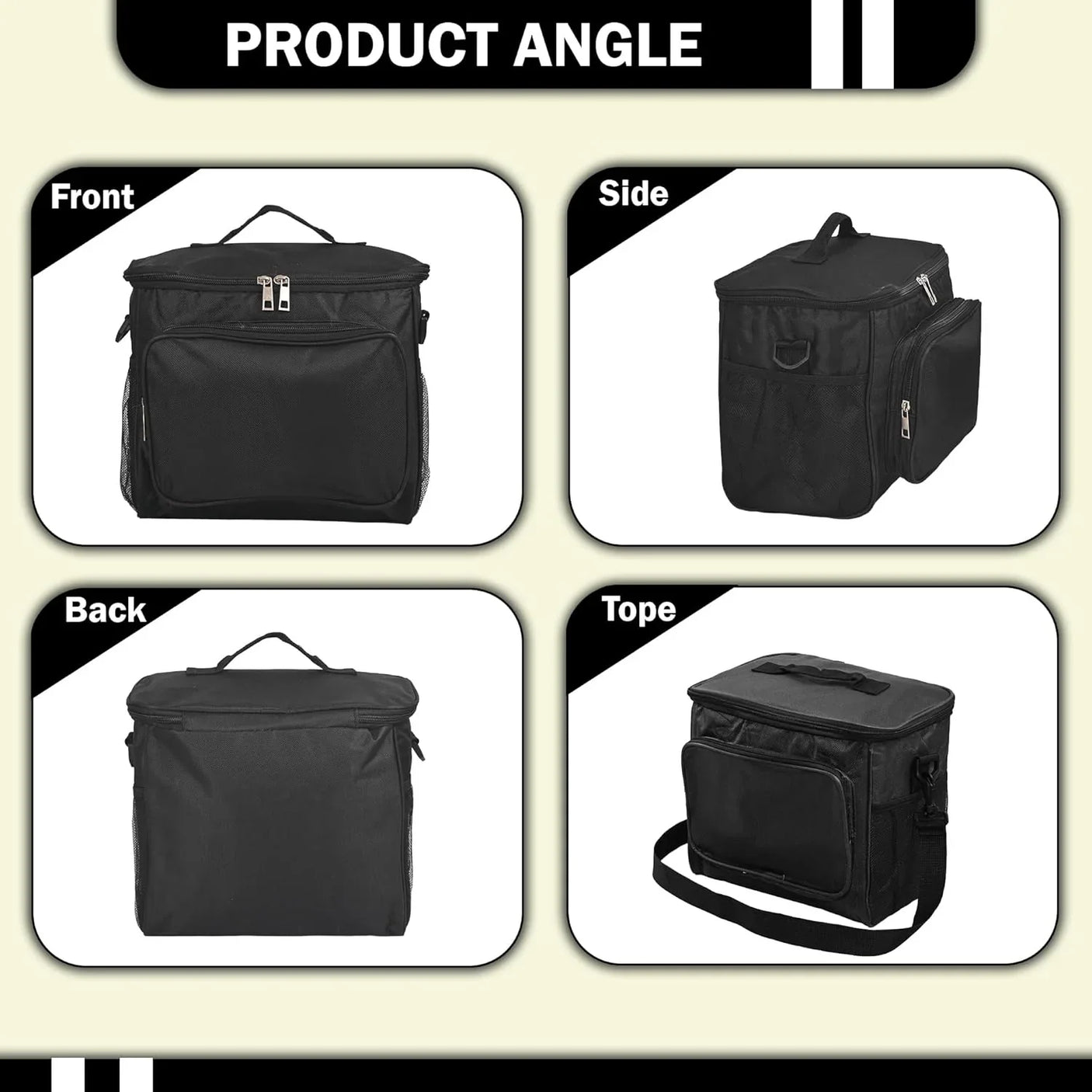 Portable Leakproof Insulated Lunch Box Bag
