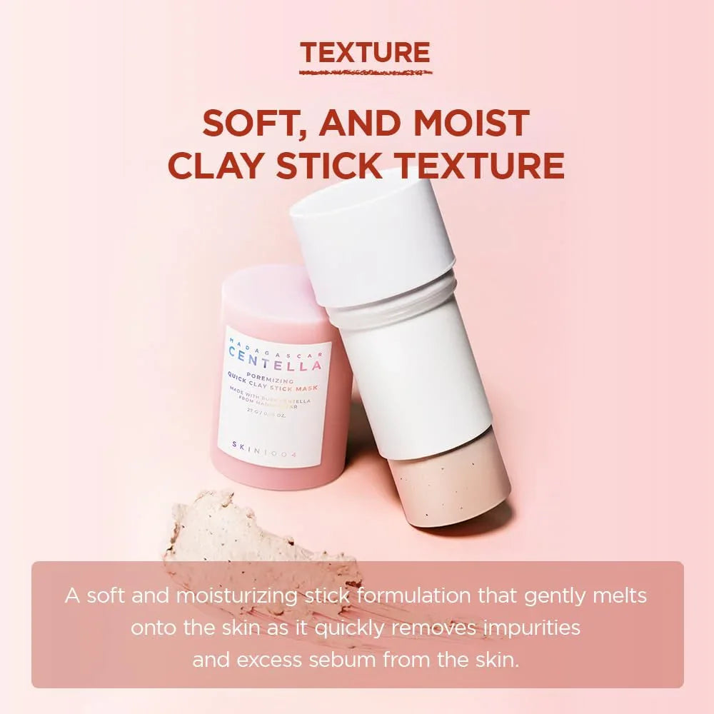 قناع الطين السريع لتنقية المسام من SKIN1004 - 27 جم