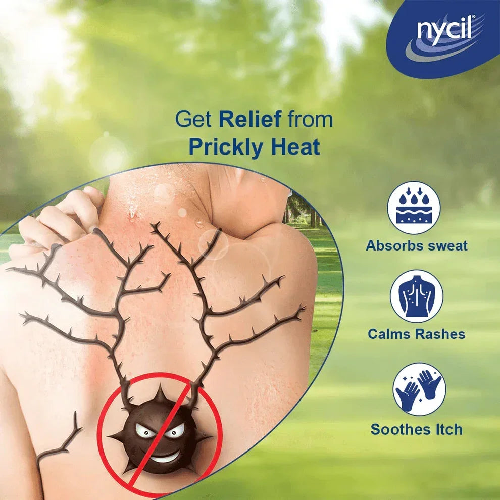 Nycil Germ Expert Cool Herbal Prickly Heat Powder - 187.5g