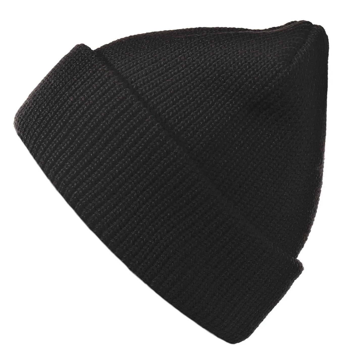 Plain Ribbed Winter Warm Knitted Hat