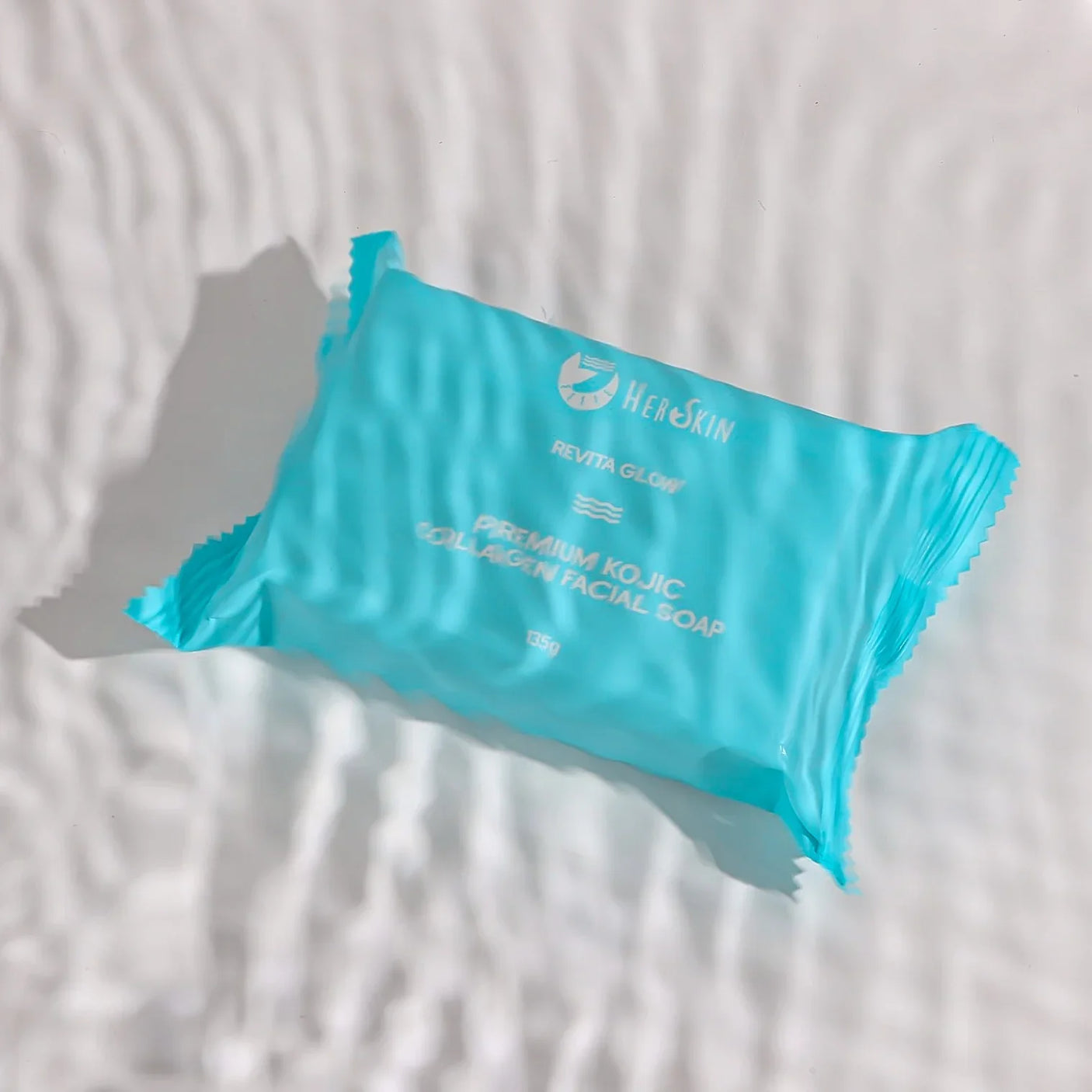 Herskin Revita Glow Premium Kojic Collagen Facial Soap - 135g