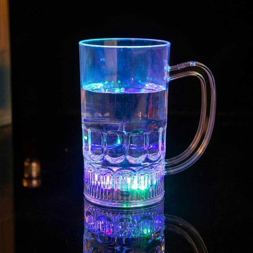 LED Light-Up Flashing Mug - LY1830