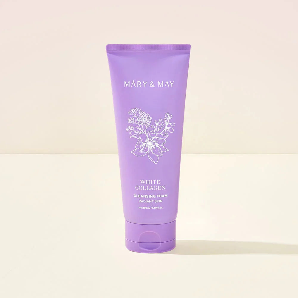 Mary & May White Collagen Cleansing Foam - 150ml