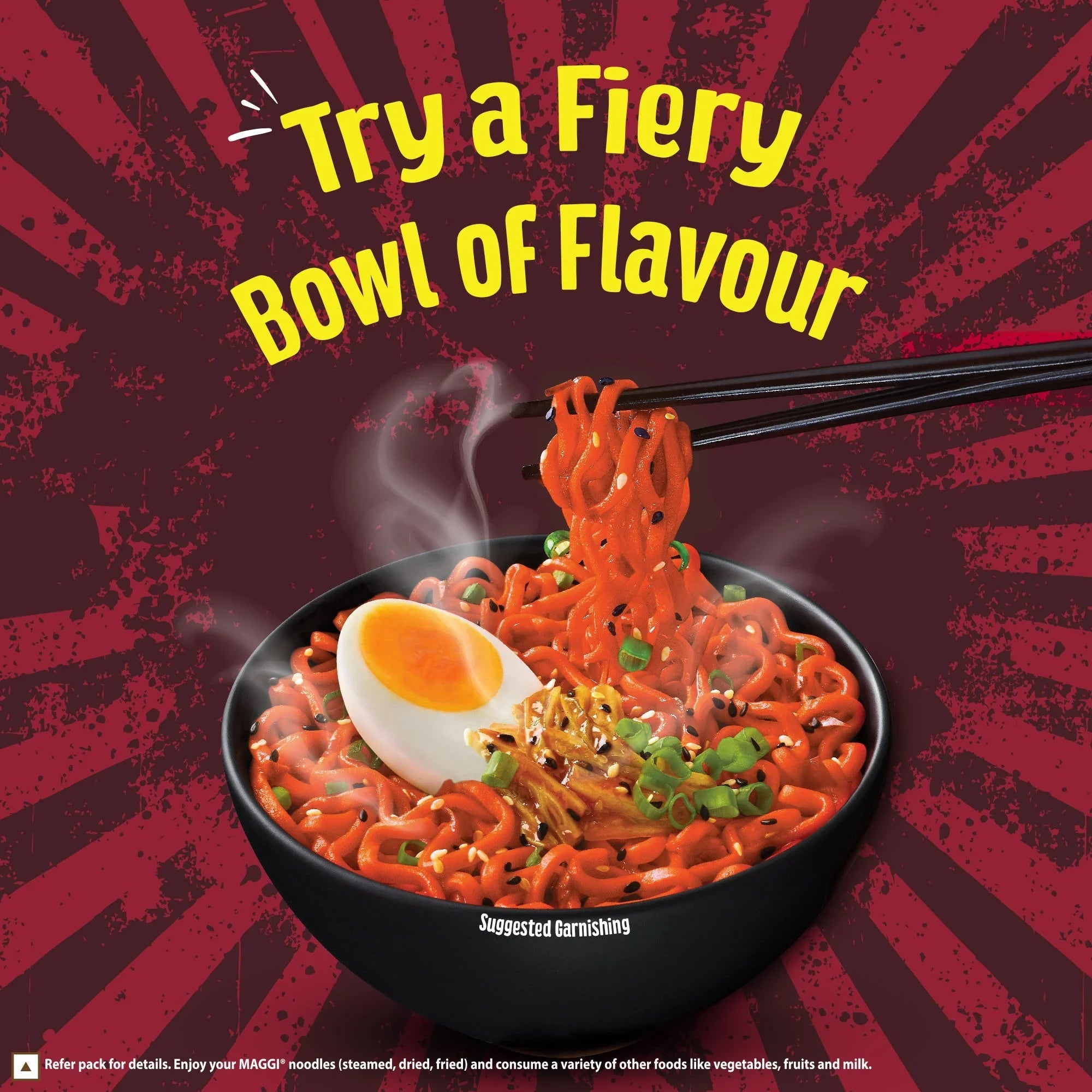 Maggi Korean BBQ Chicken Instant Noodles - 90g