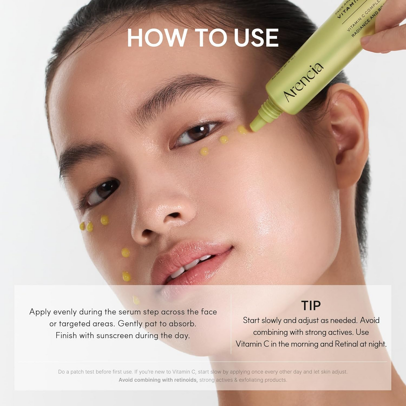 Arencia Face & Eye Vitamin C Booster Shot Cream - 30ml