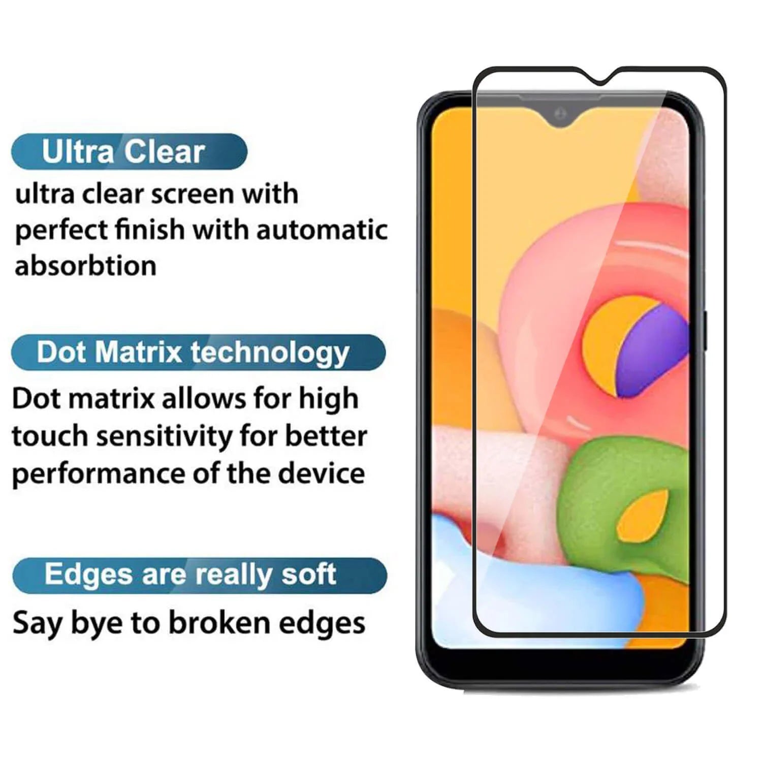 Samsung A01 Core Temper Glass