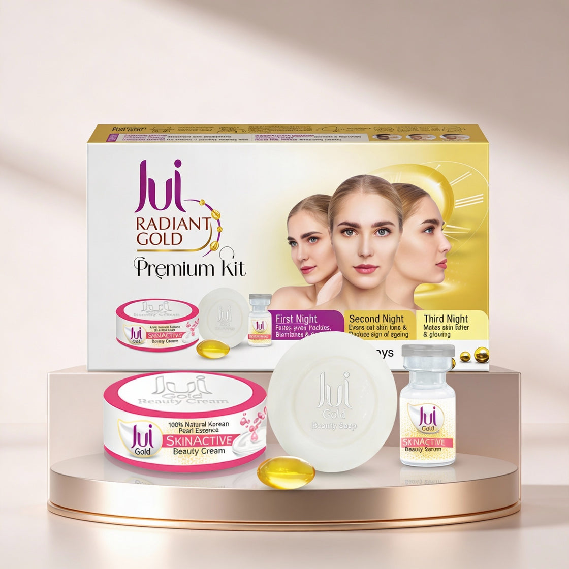 Jui Radiant Gold Premium Kit
