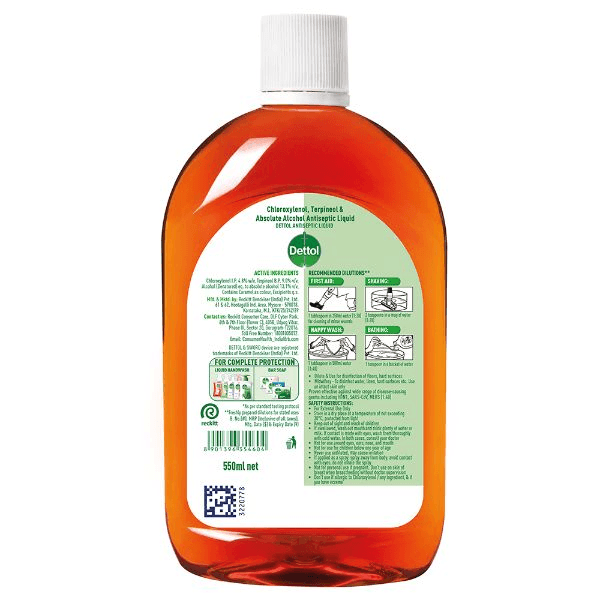 Dettol Antiseptic Liquid - 550ml