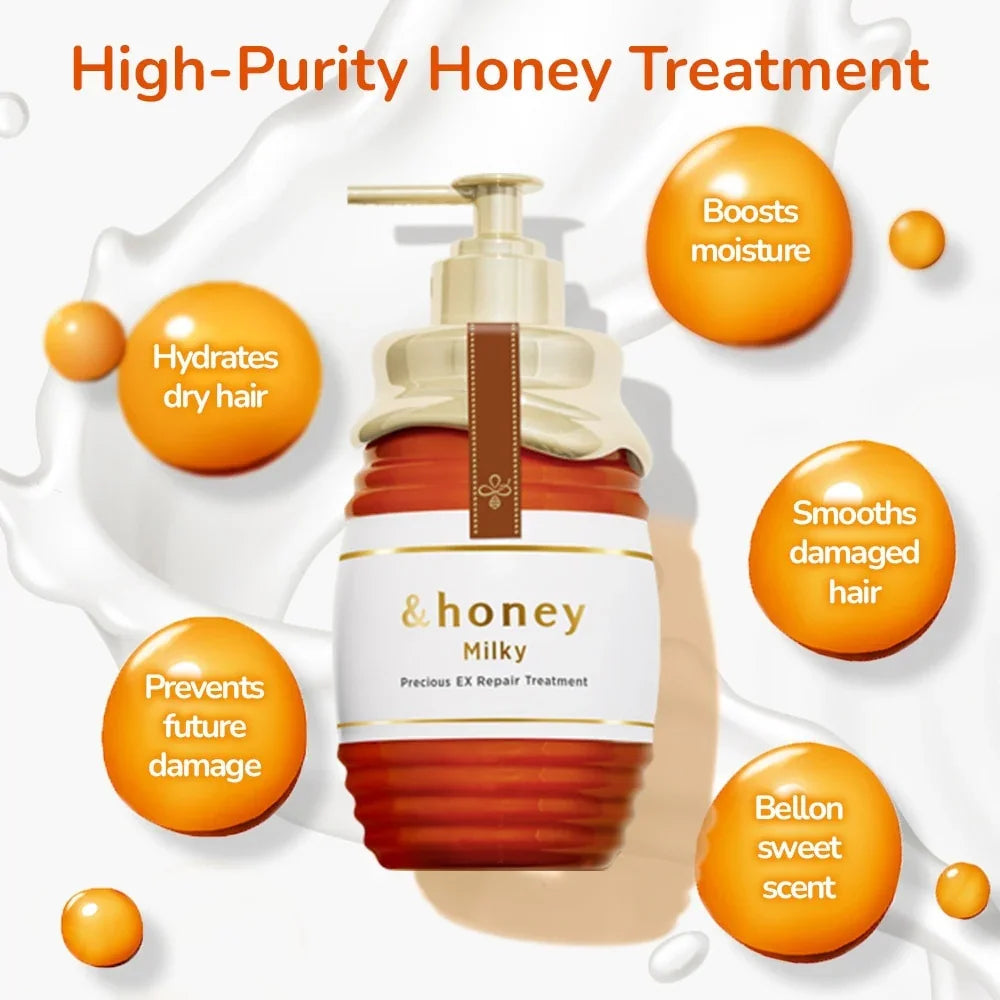 ViCREA & Honey Milky Precious EX Repair Treatment - 500g (Japan)