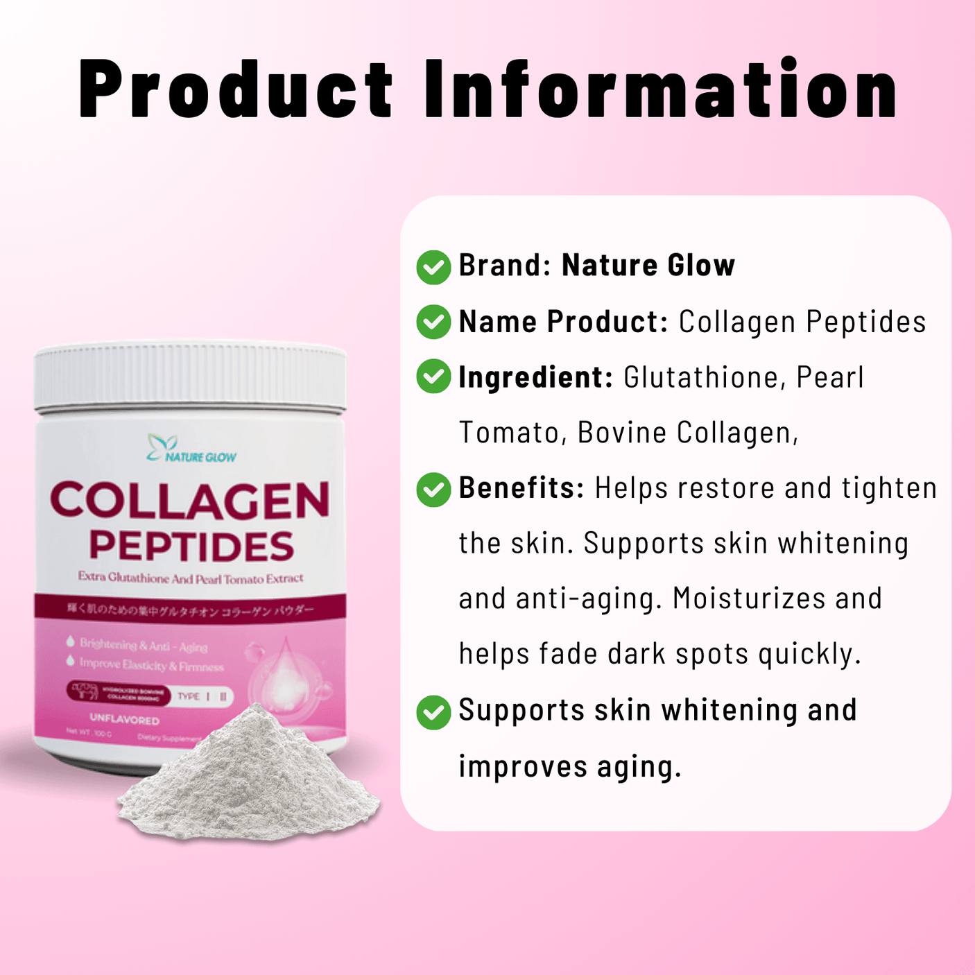 Nature Glow Collagen Peptides