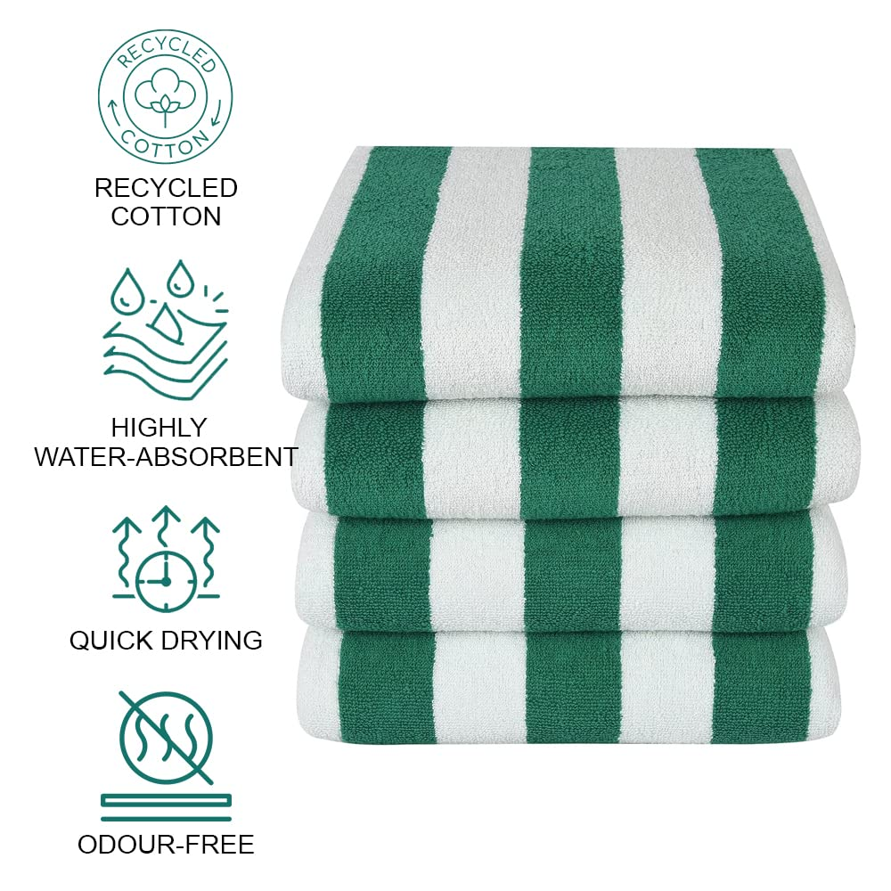 Super Soft 100% Cotton Big Size Bath Towel - 152" × 76" CM