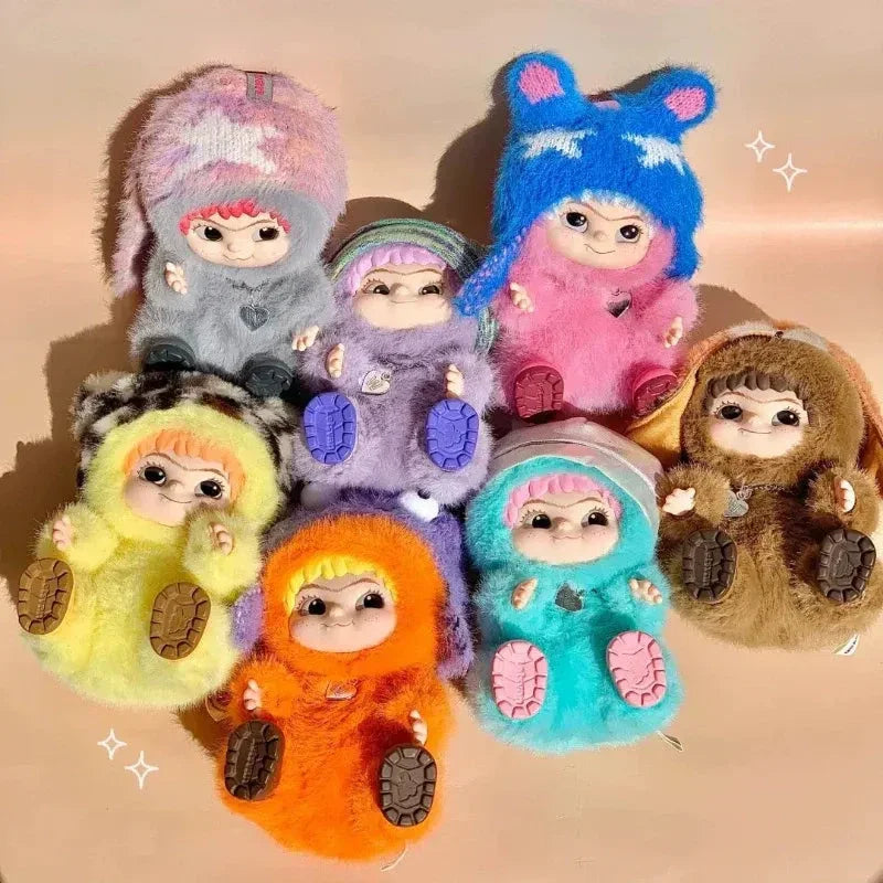 LETSVAN Wakuku Fuzzy Trendy Fun Party Series Blind Box