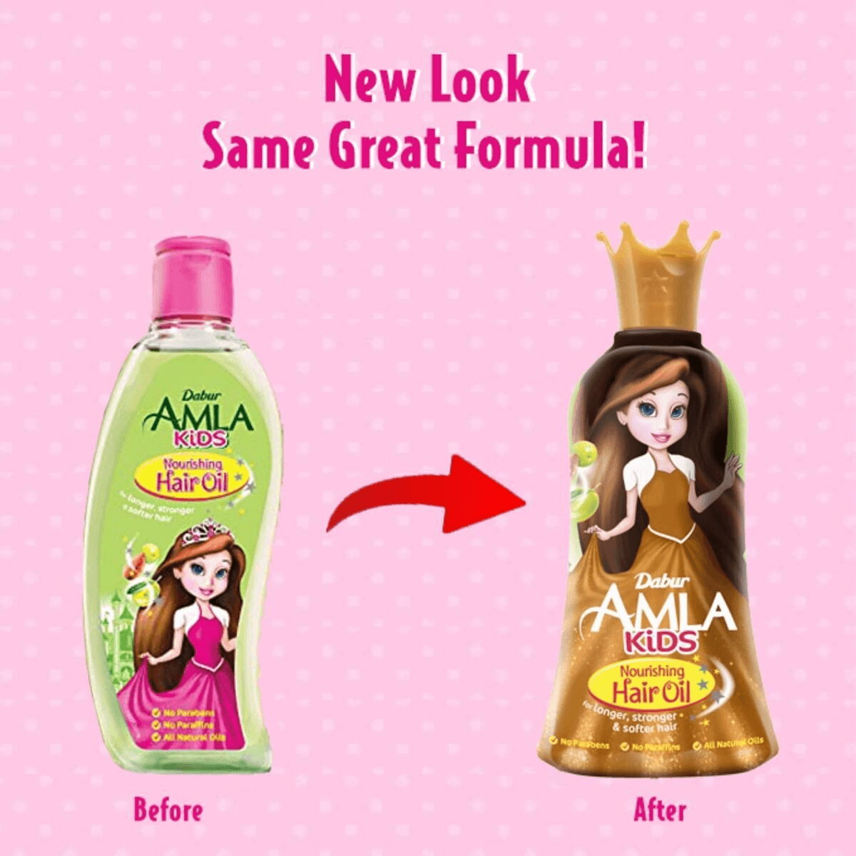 Dabur Amla Nourishing Kids Hair Oil - 200ml