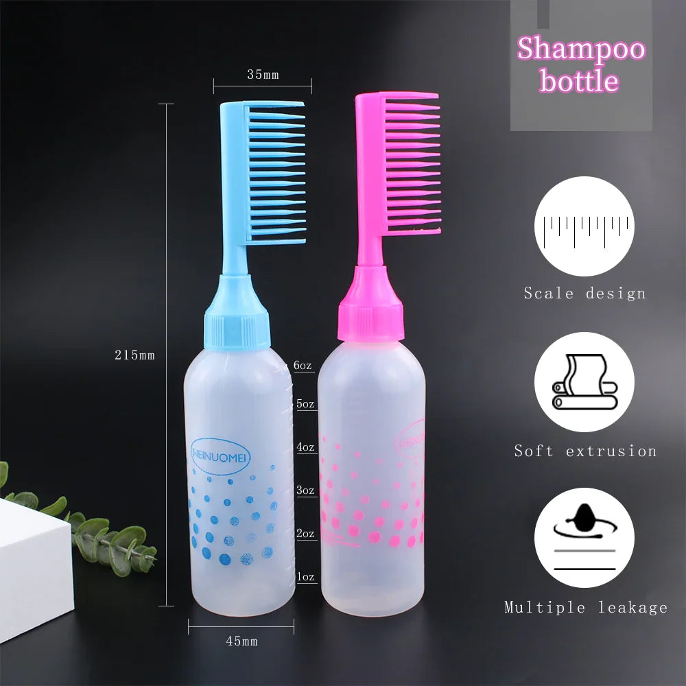 Refillable Hair Dye Brush Bottle