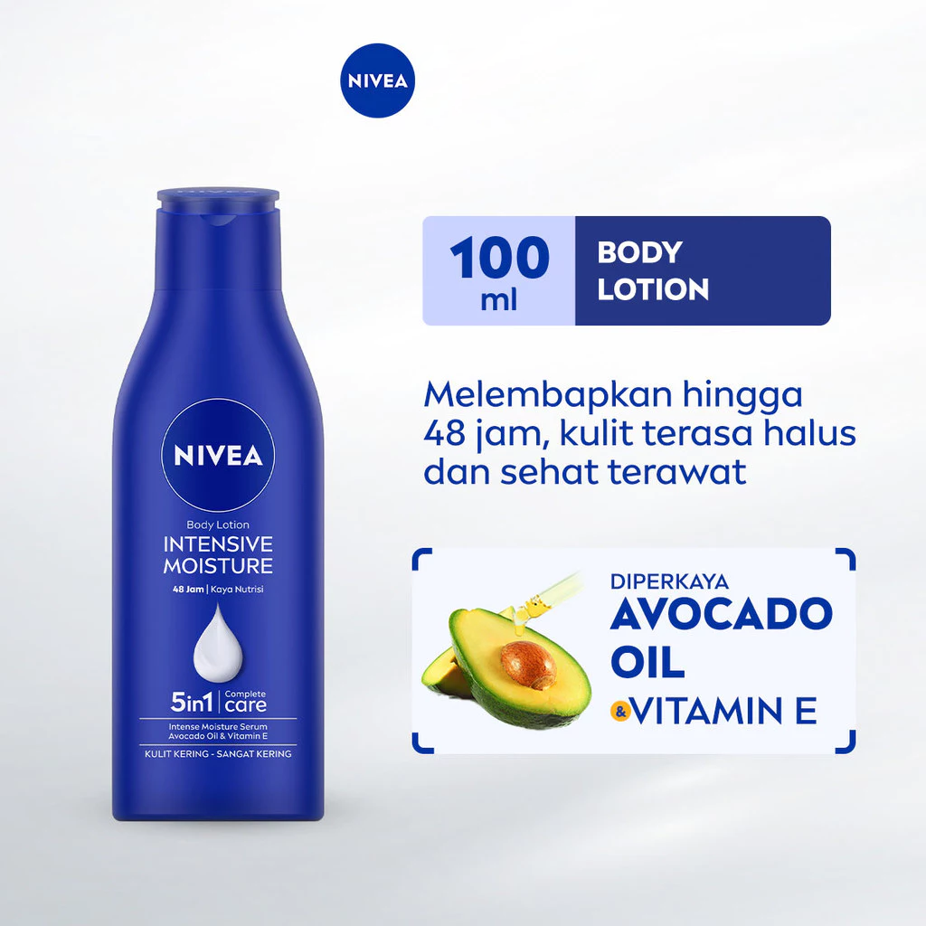 Nivea Intensive Moisture 5 in 1 Complete Care Body Lotion - 100ml