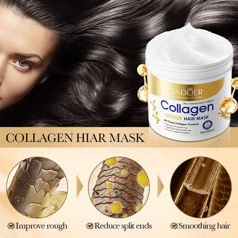 Sadoer Collagen Repairing Hair Mask - 500ml