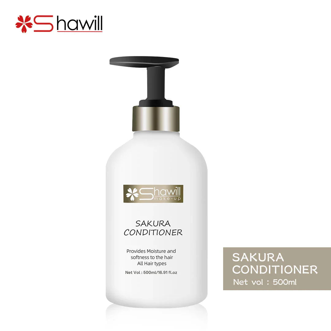 Shawill Sakura Conditioner Provides Moisture & Softness - 500ml