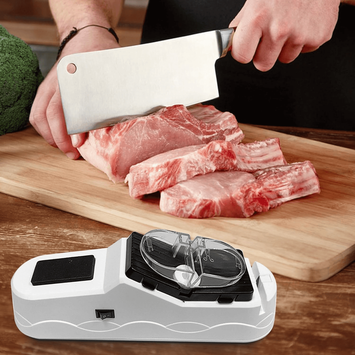 Multifunctional USB Electric Knife Sharpener