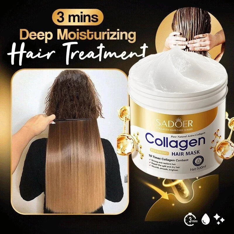 Sadoer Collagen Repairing Hair Mask - 500ml